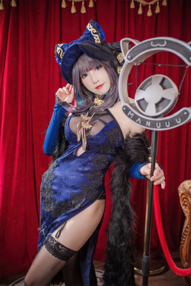 coser Y Y - Azur Lane Cheshire qipao