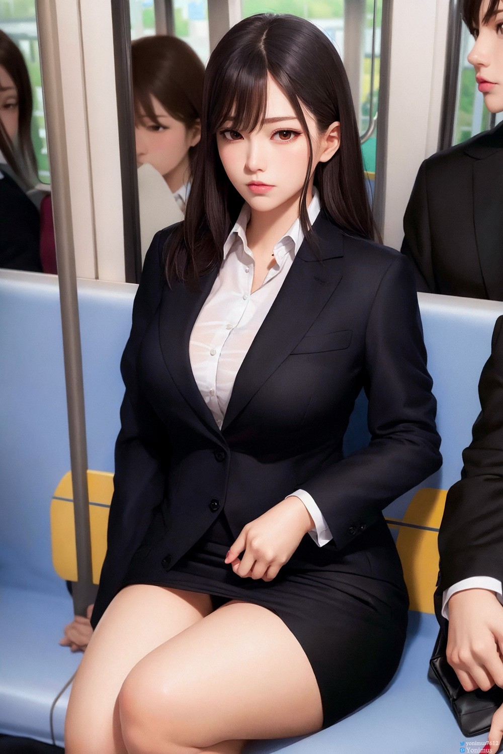 โยนิมัส] นักศึกษาฝึกงานสวยของสำนักงานของฉัน เอ 2