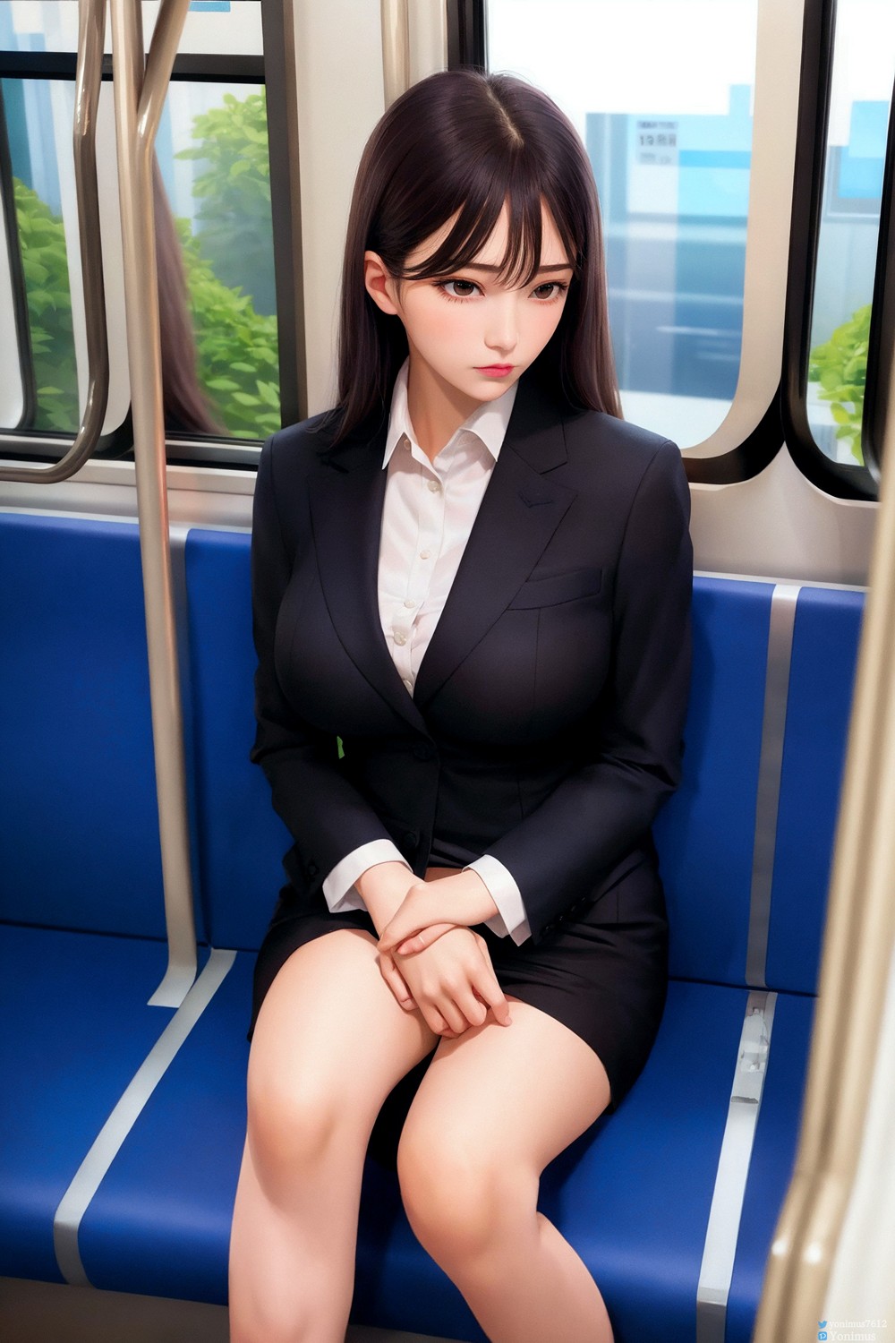 โยนิมัส] นักศึกษาฝึกงานสวยของสำนักงานของฉัน เอ 2