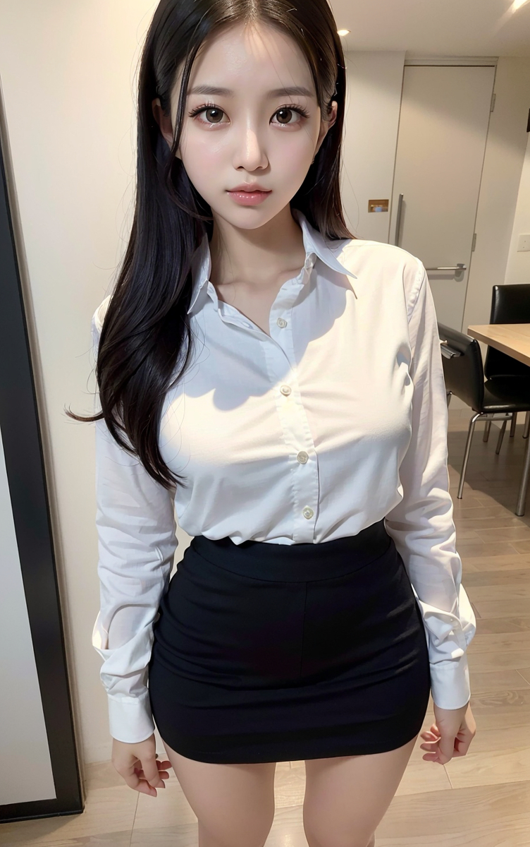 AI สร้าง~เอไอ สำหรับคุณ ▶AFY-เสื้อ กระโปรงดำ