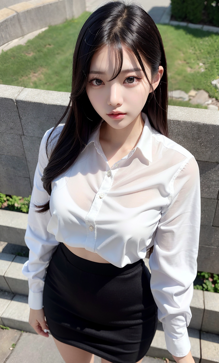 AI สร้าง~เอไอ สำหรับคุณ ▶AFY-เสื้อ กระโปรงดำ