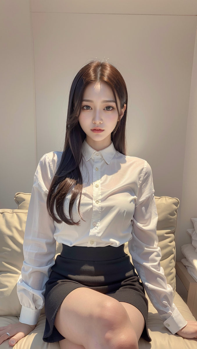 AI Sinh ~ AI FOR YOU ▶ AFY-Shirt Váy Đen