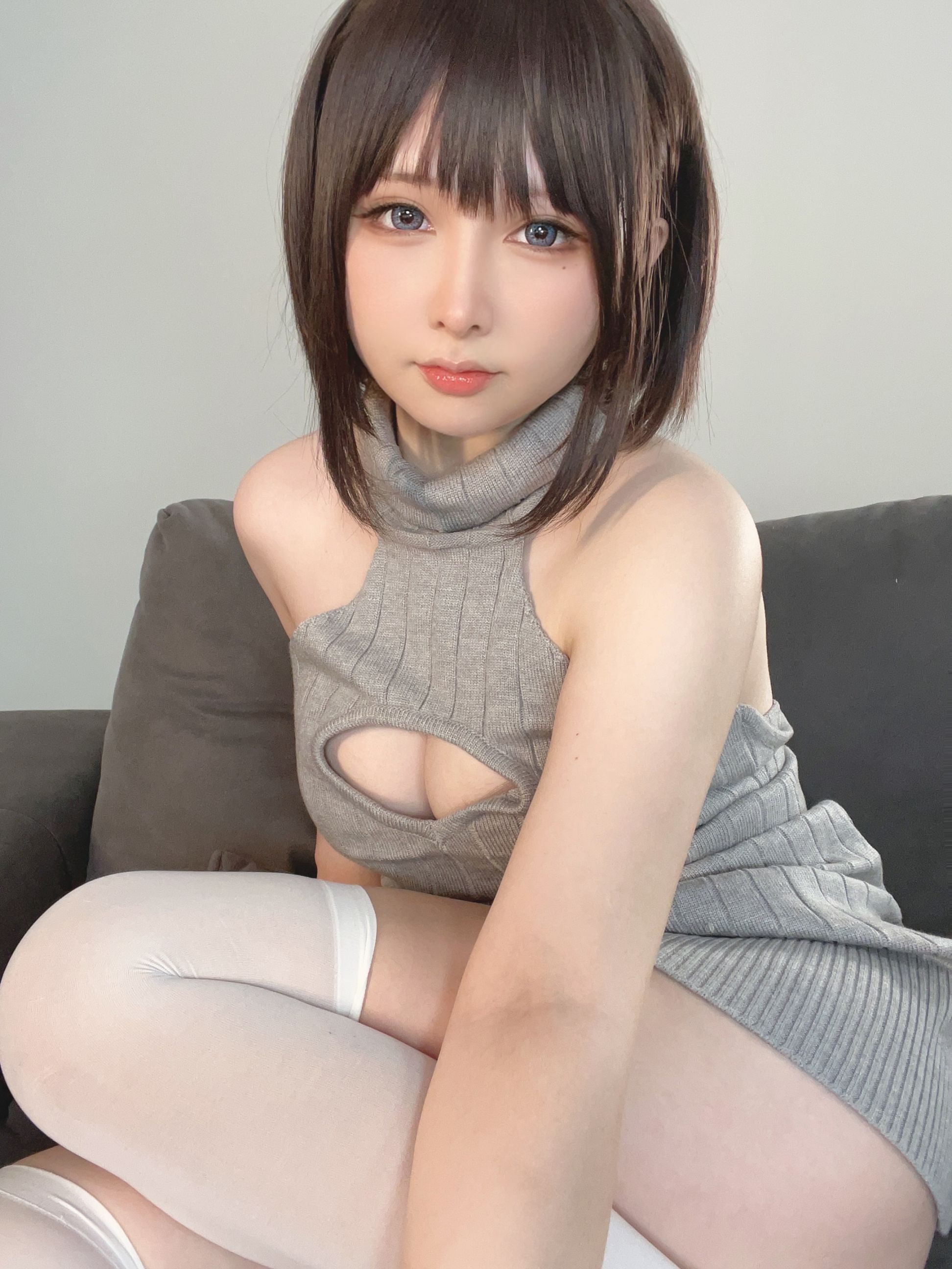 อิงลี่ลี่ ภาพเซลฟี่แฟนสาวในวันหนาว [30P-245MB