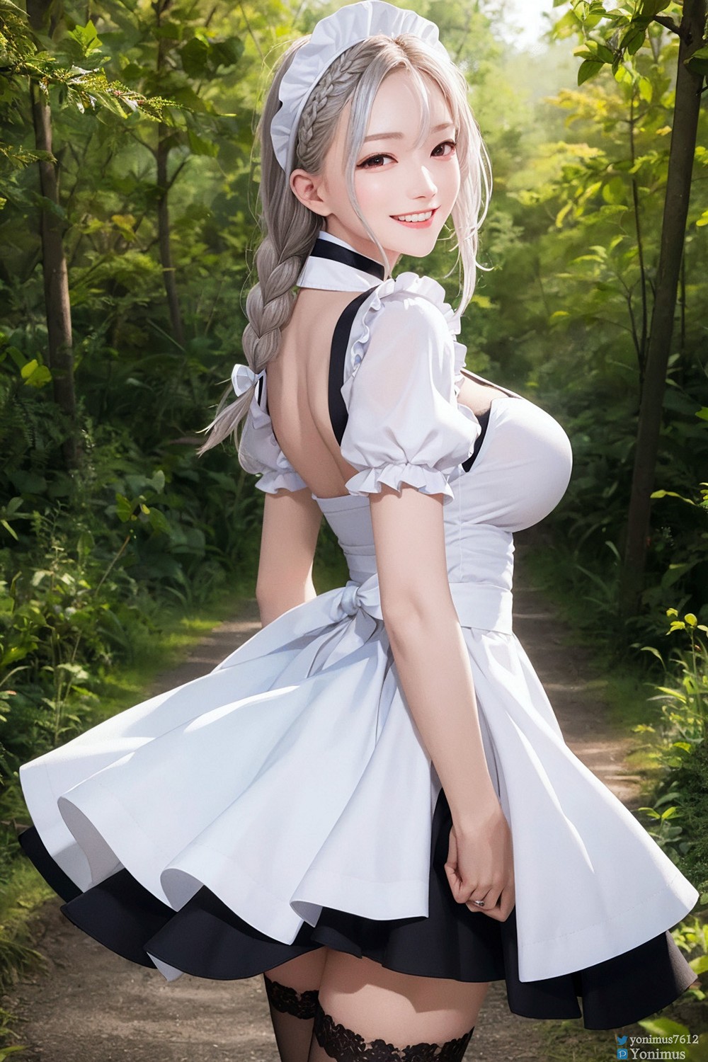 요니머스] 장난스러운 메이드 B 7