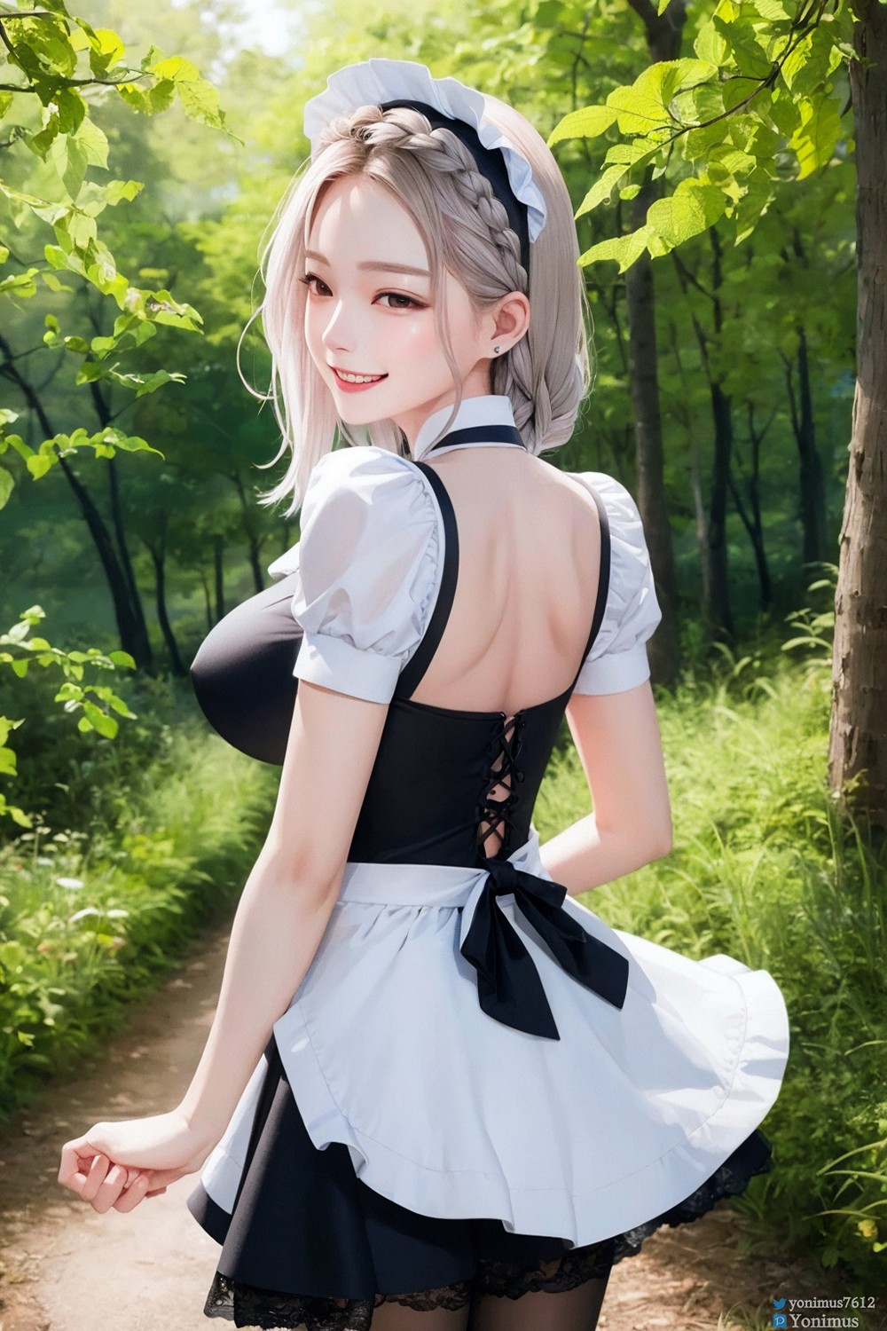 요니머스] 장난스러운 메이드 B 7