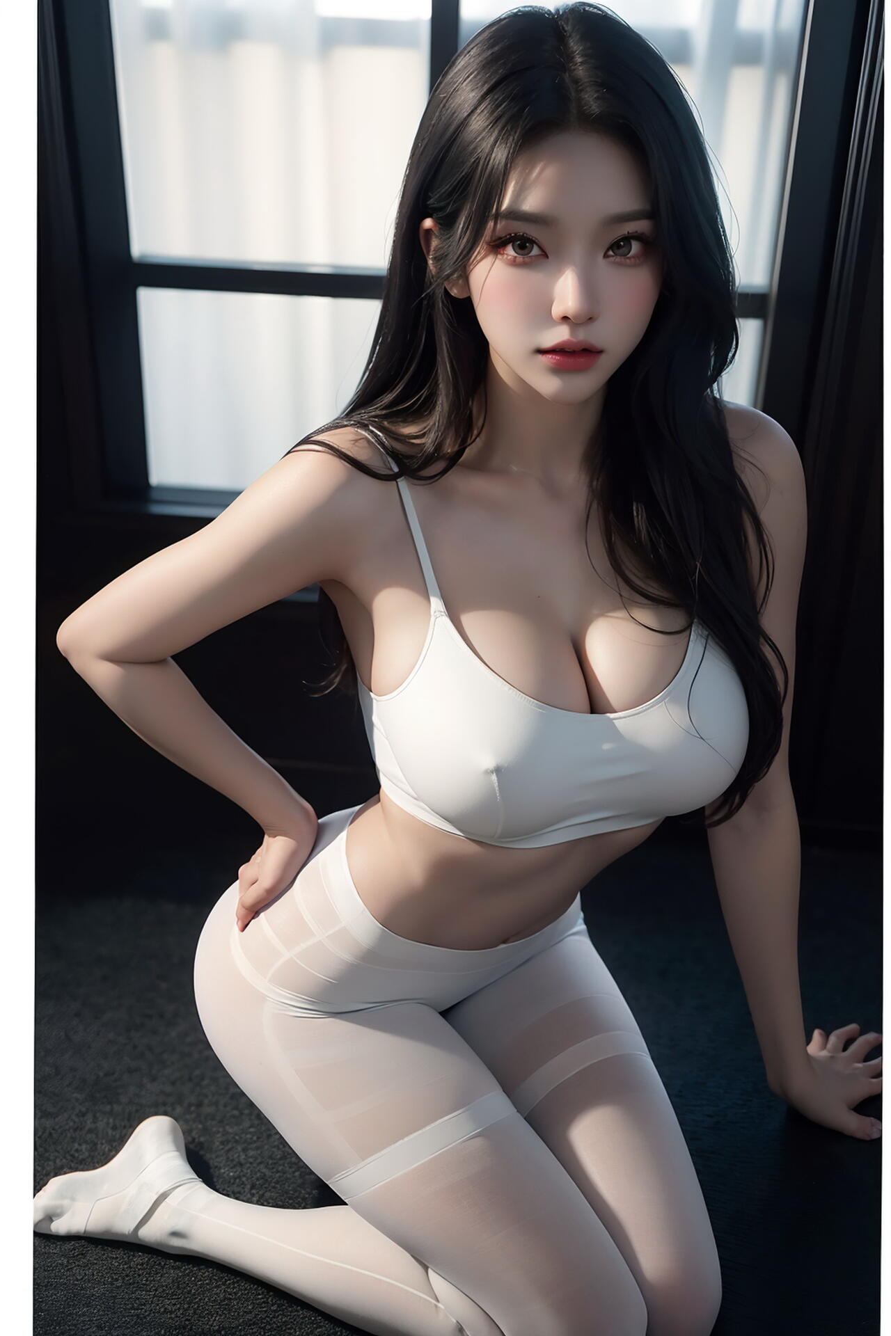 ความเย้ายวนของถุงน่องขาว