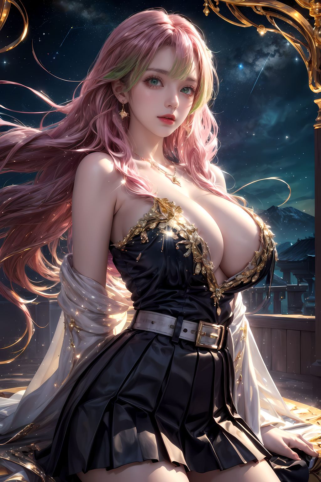 สร้างโดย AI] คุซาน: มิทซึริ-คันโรจิ (24 ภาพ)