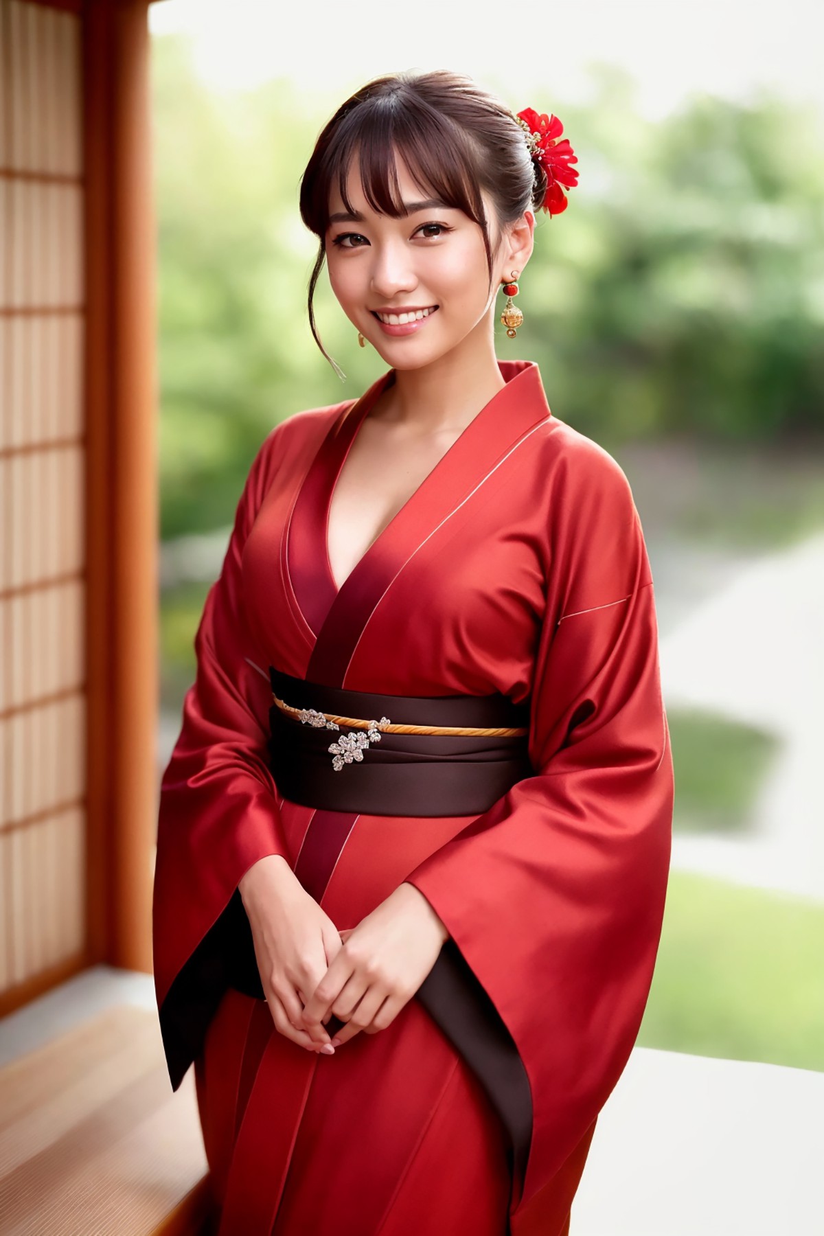 AIModel Vol.126 Silk Pastel Kimono