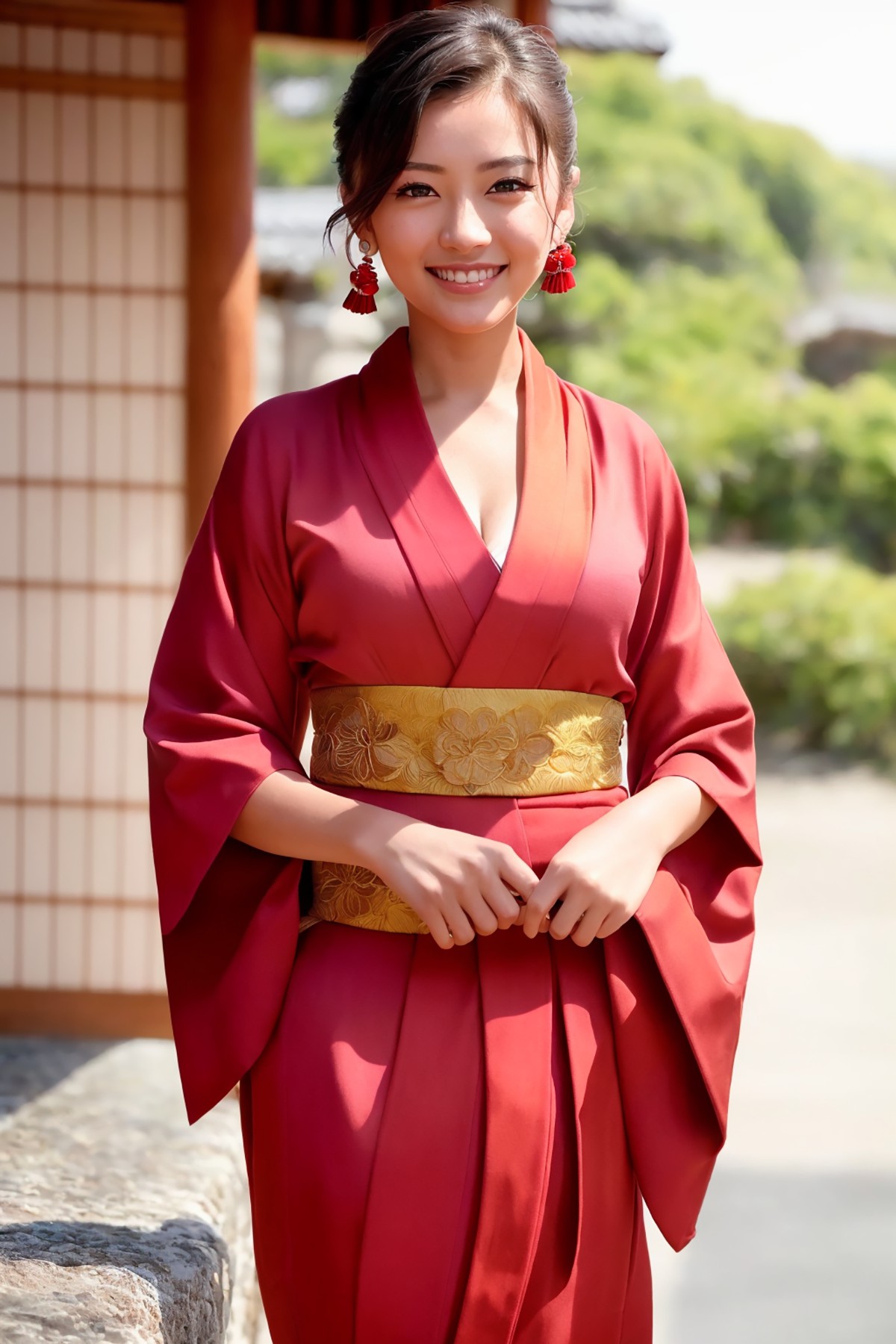 AIModel Vol.126 Silk Pastel Kimono