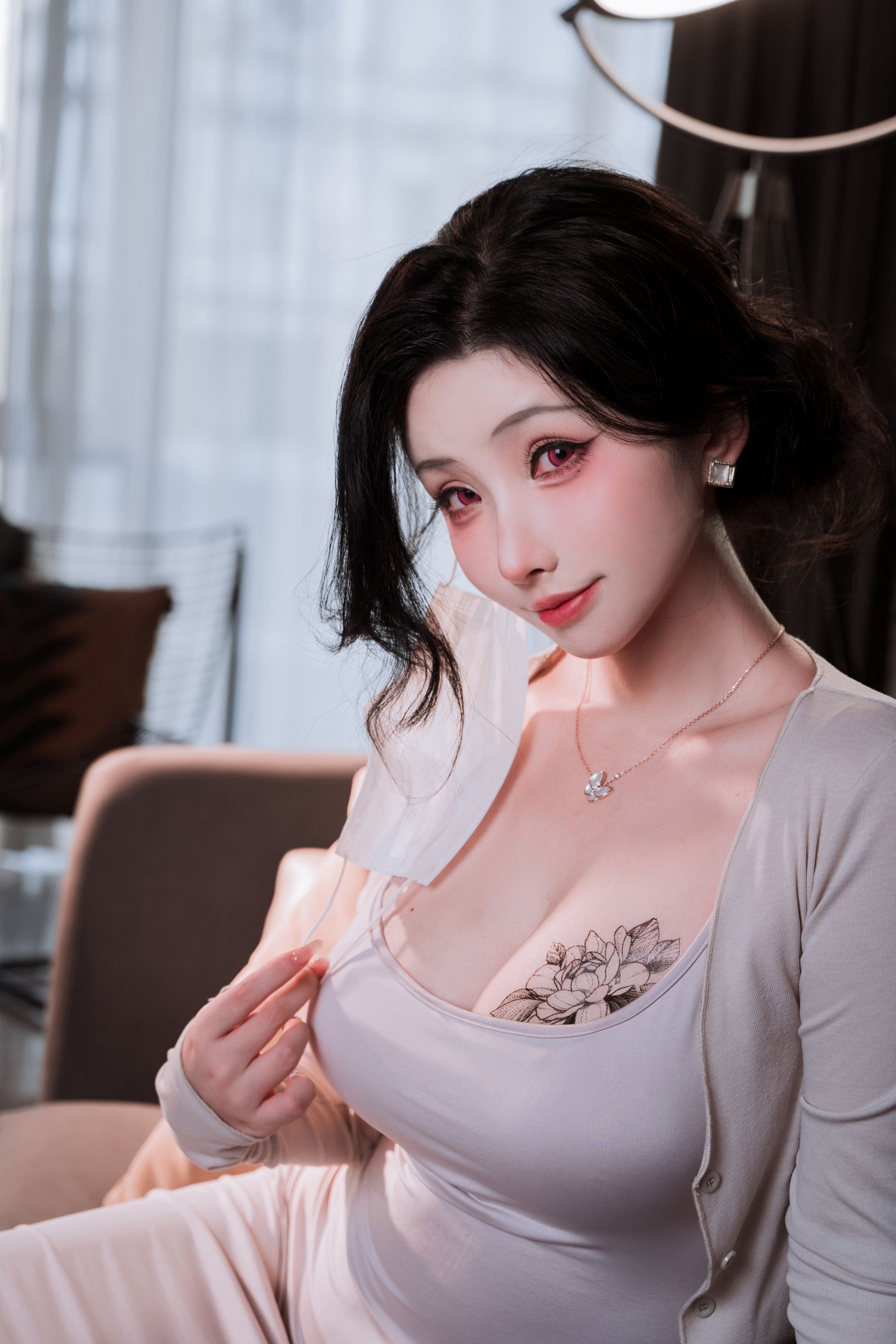 Rioko Liangliangzi '이웃집 누나' 60P 사진 세트