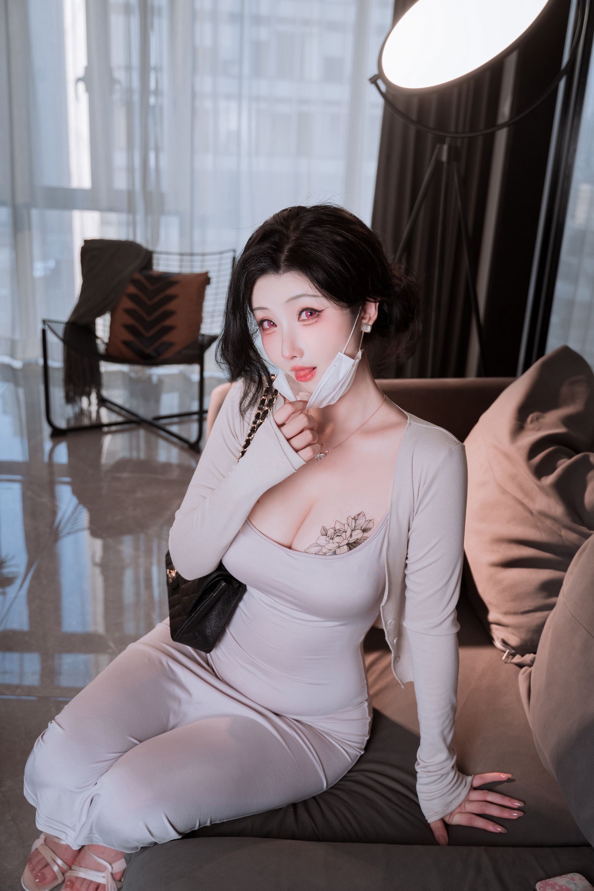 Rioko Liangliangzi '이웃집 누나' 60P 사진 세트