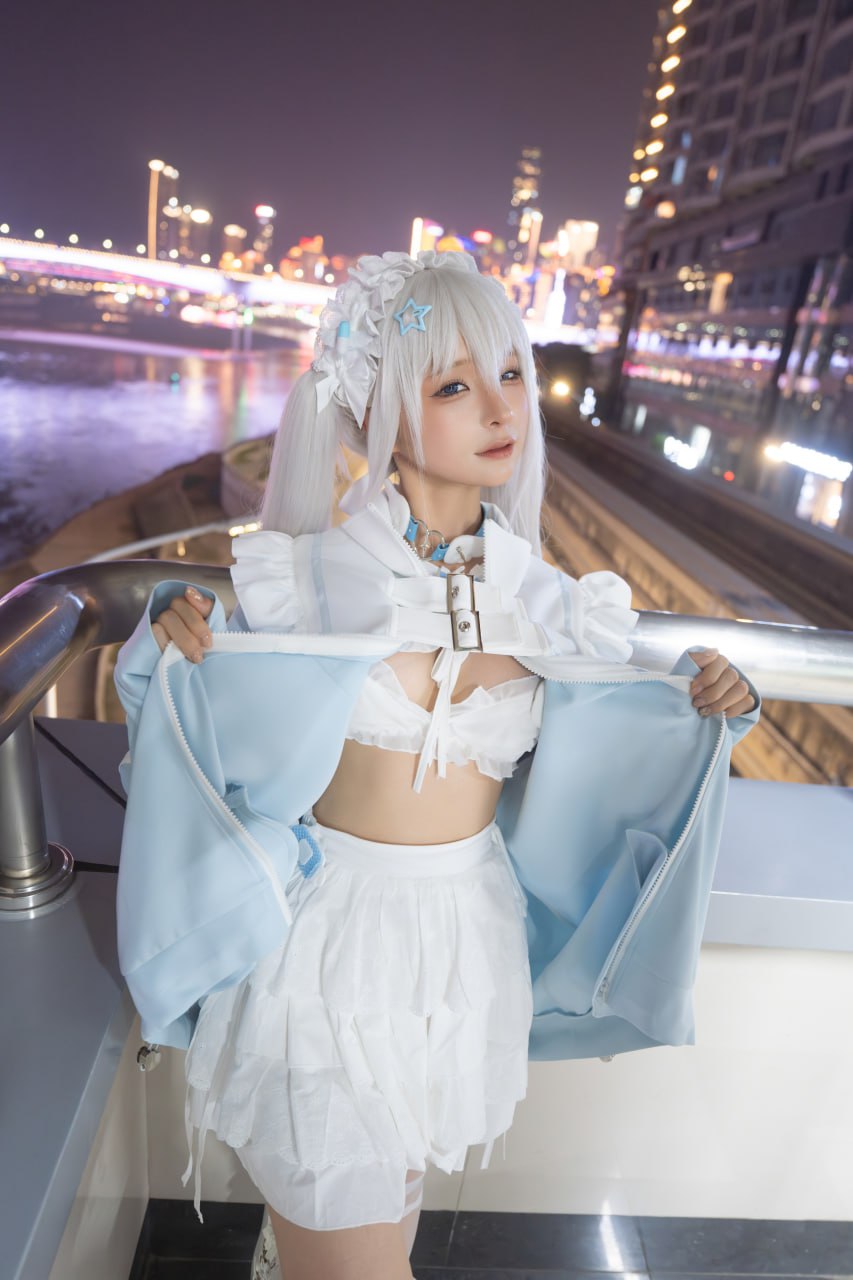 蠢沫沫《水色》244P1V Cosplay写真套图