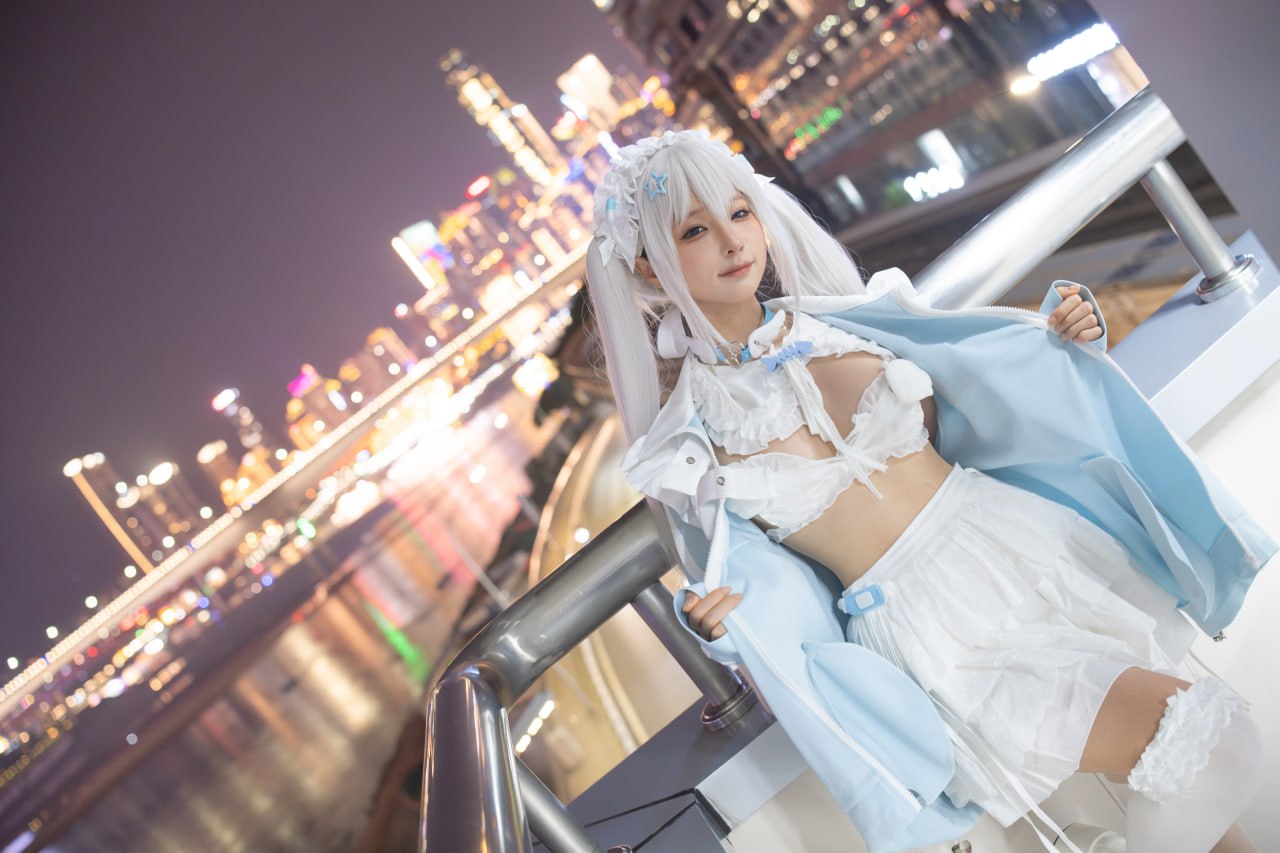 蠢沫沫《水色》244P1V Cosplay写真套图