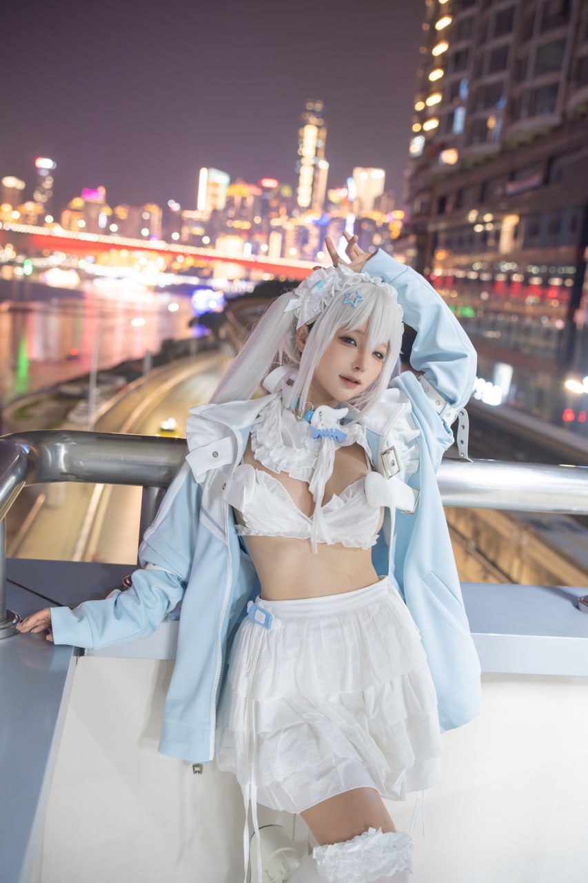 蠢沫沫《水色》244P1V Cosplay写真套图