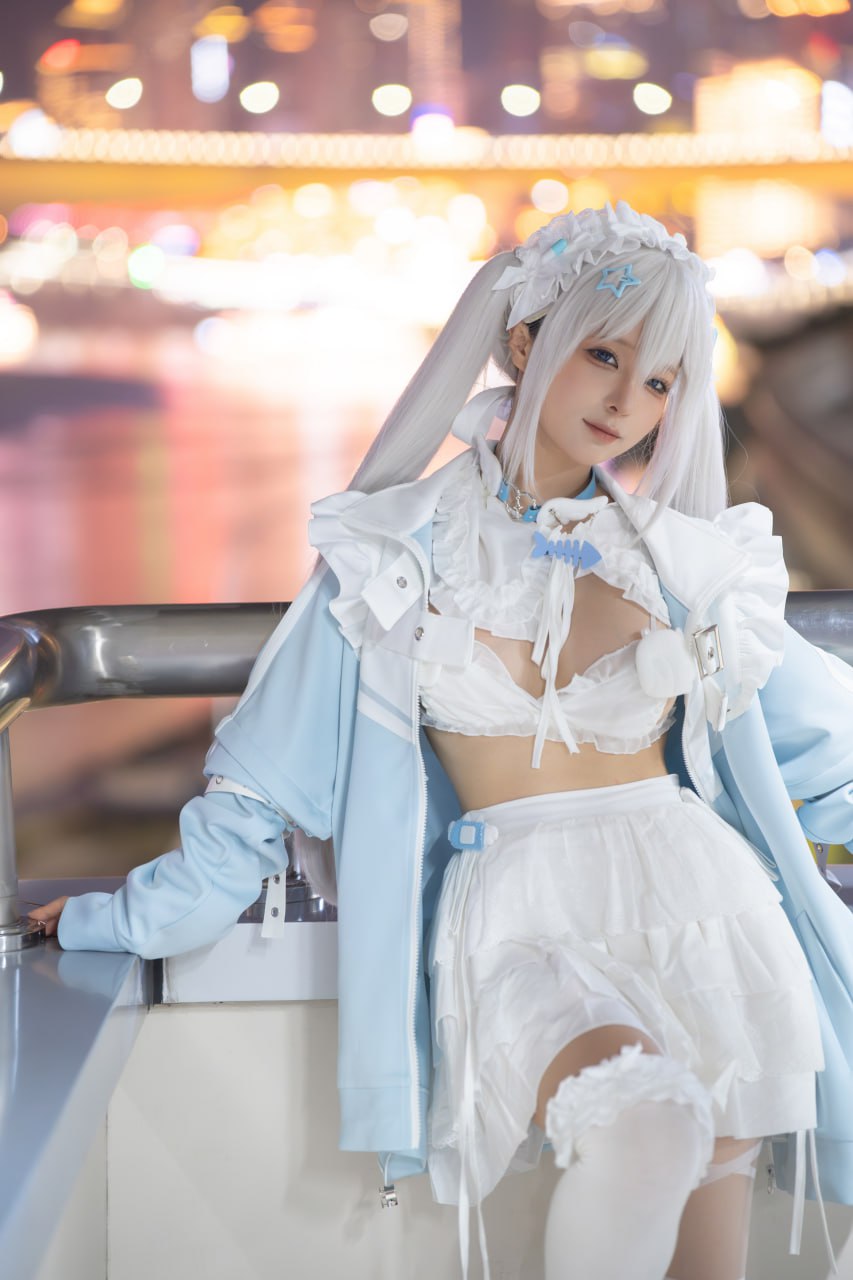 蠢沫沫《水色》244P1V Cosplay写真套图