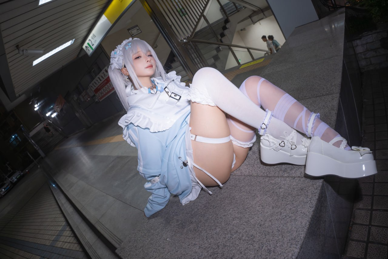 Chun Momo『水色』244P1V コスプレ写真セット