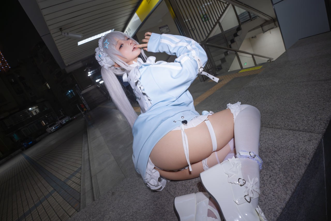 Chun Momo『水色』244P1V コスプレ写真セット