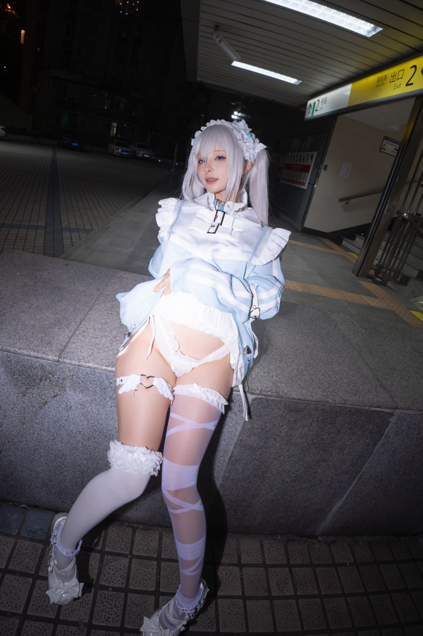 Chun Momo『水色』244P1V コスプレ写真セット