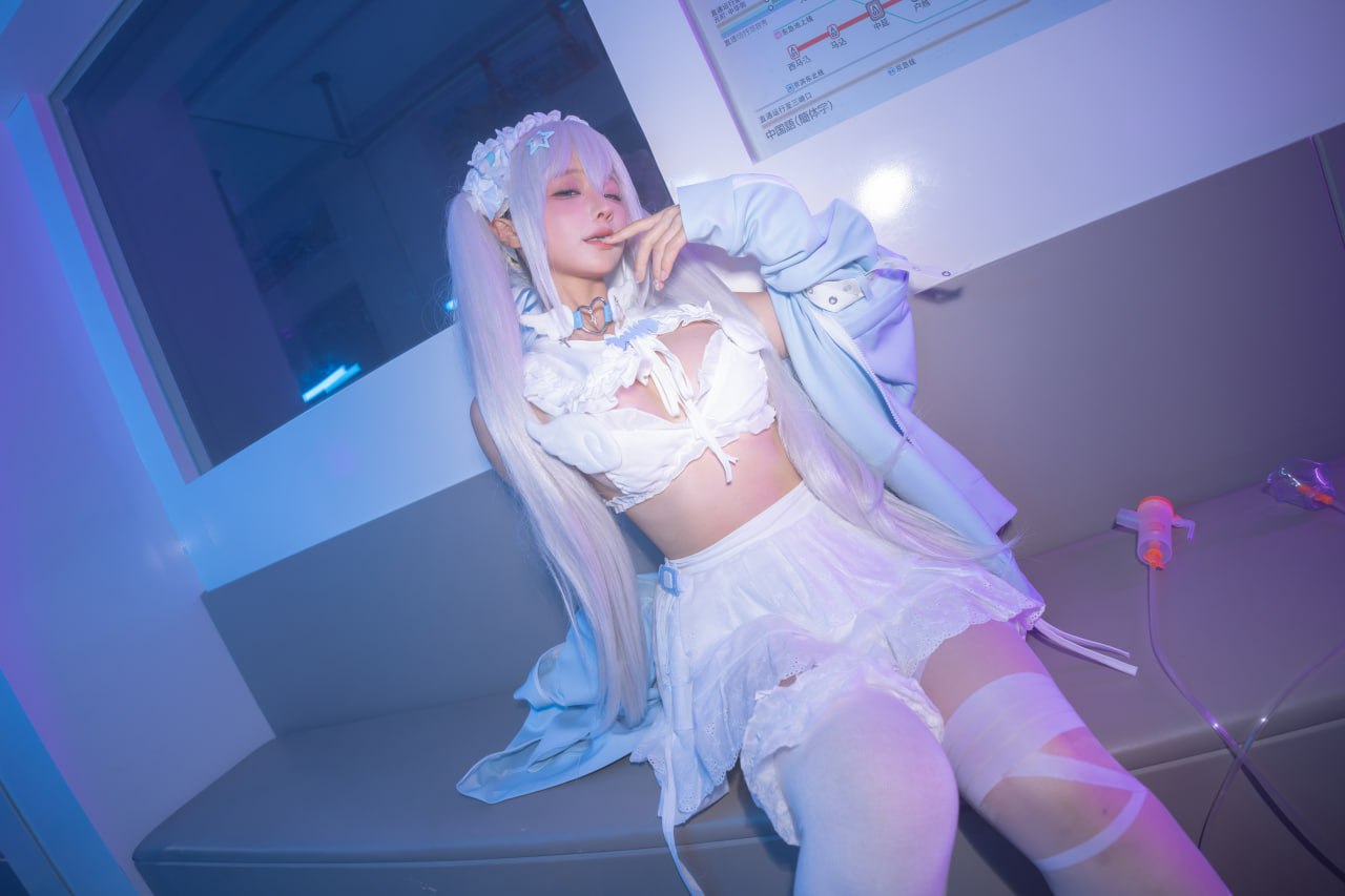 Chun Momo『水色』244P1V コスプレ写真セット