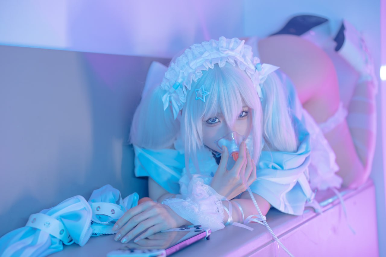 Chun Momo『水色』244P1V コスプレ写真セット