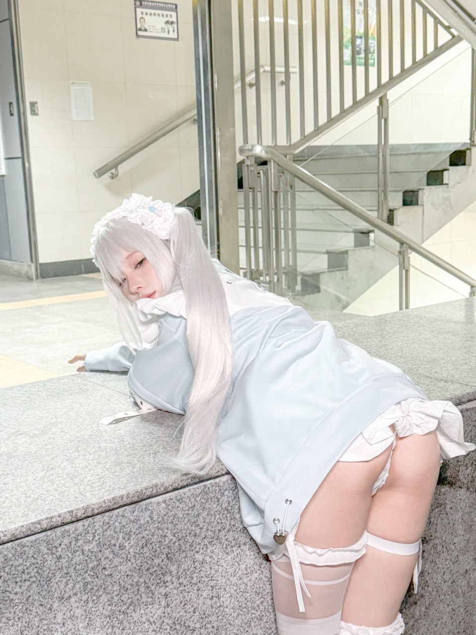 Chun Momo『水色』244P1V コスプレ写真セット