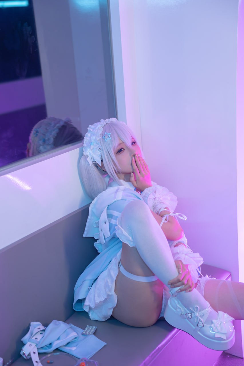 Chun Momo『水色』244P1V コスプレ写真セット