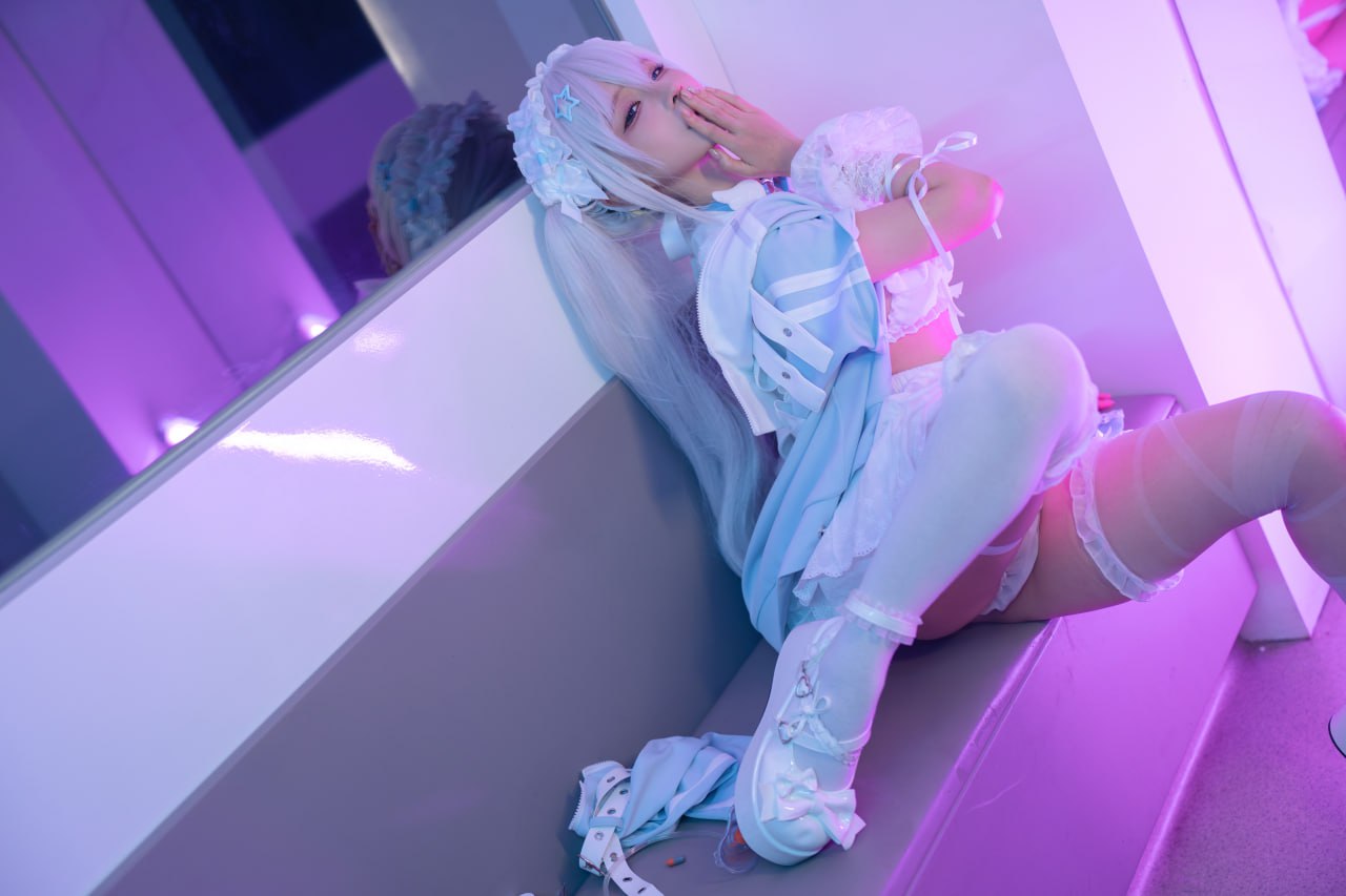 Chun Momo『水色』244P1V コスプレ写真セット