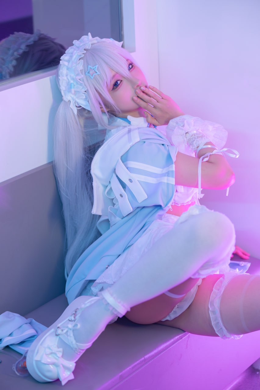 Chun Momo『水色』244P1V コスプレ写真セット