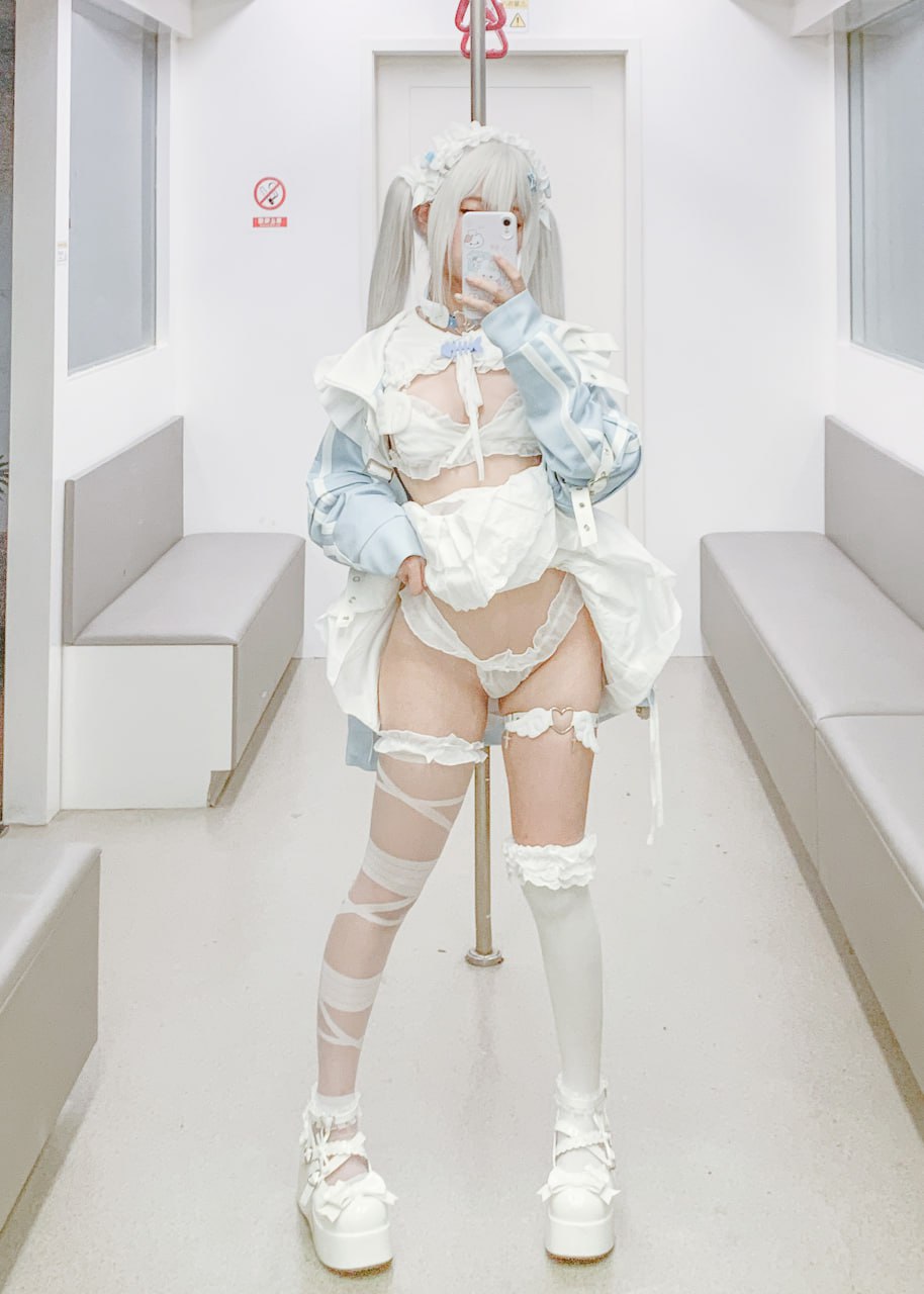 Chun Momo『水色』244P1V コスプレ写真セット