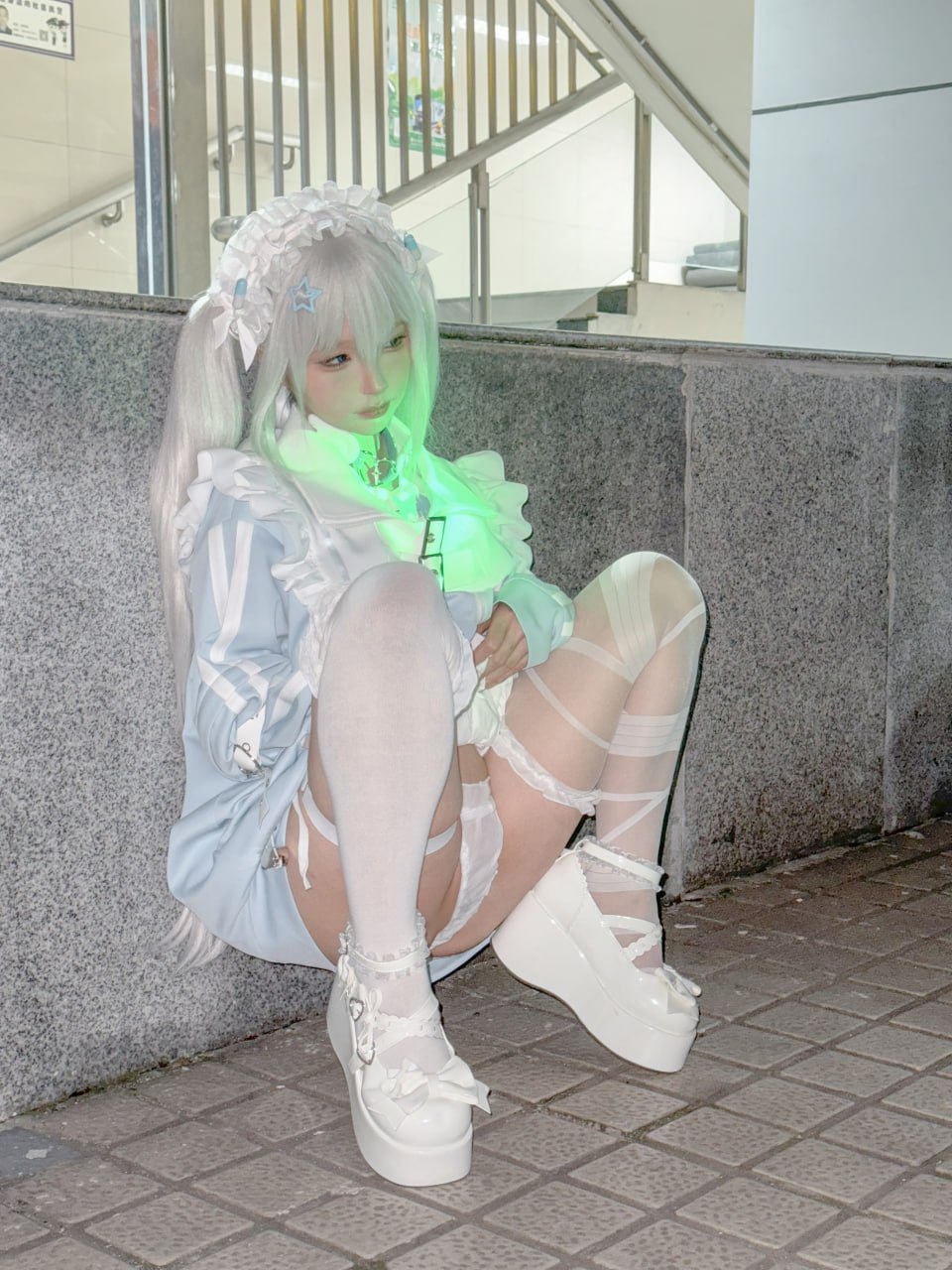 Chun Momo『水色』244P1V コスプレ写真セット