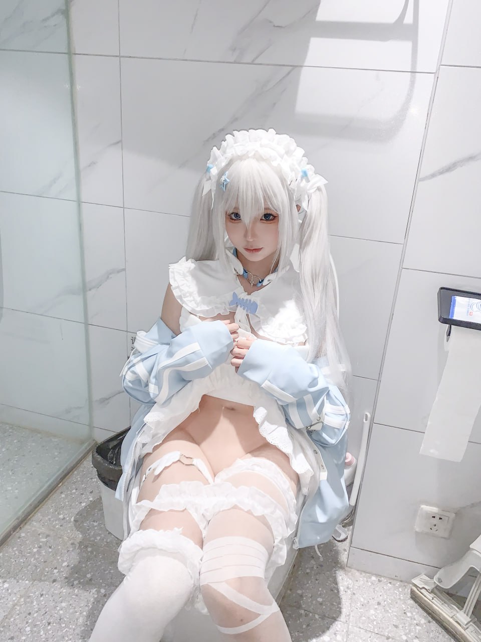 Chun Momo『水色』244P1V コスプレ写真セット