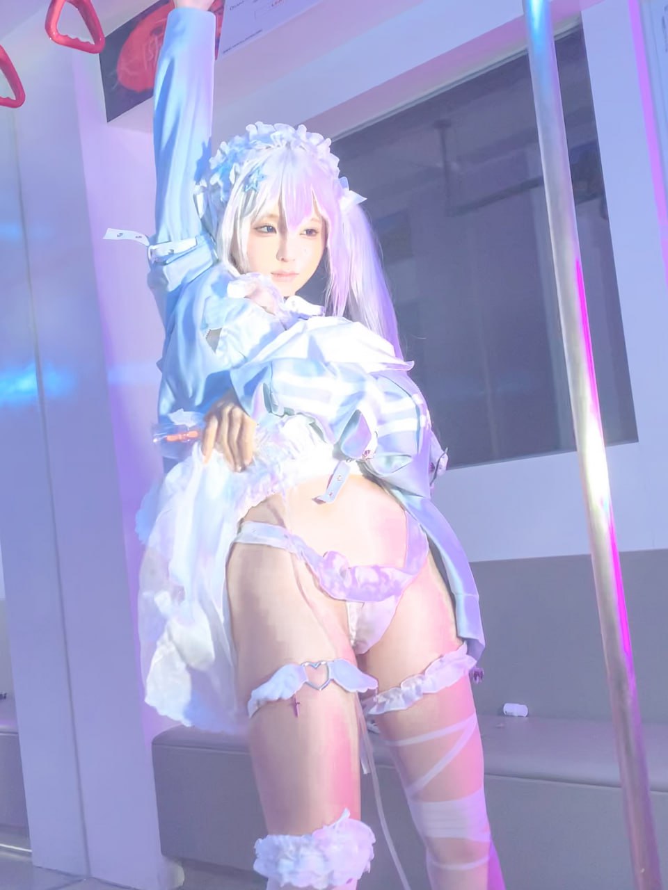 蠢沫沫《水色》244P1V Cosplay写真套图