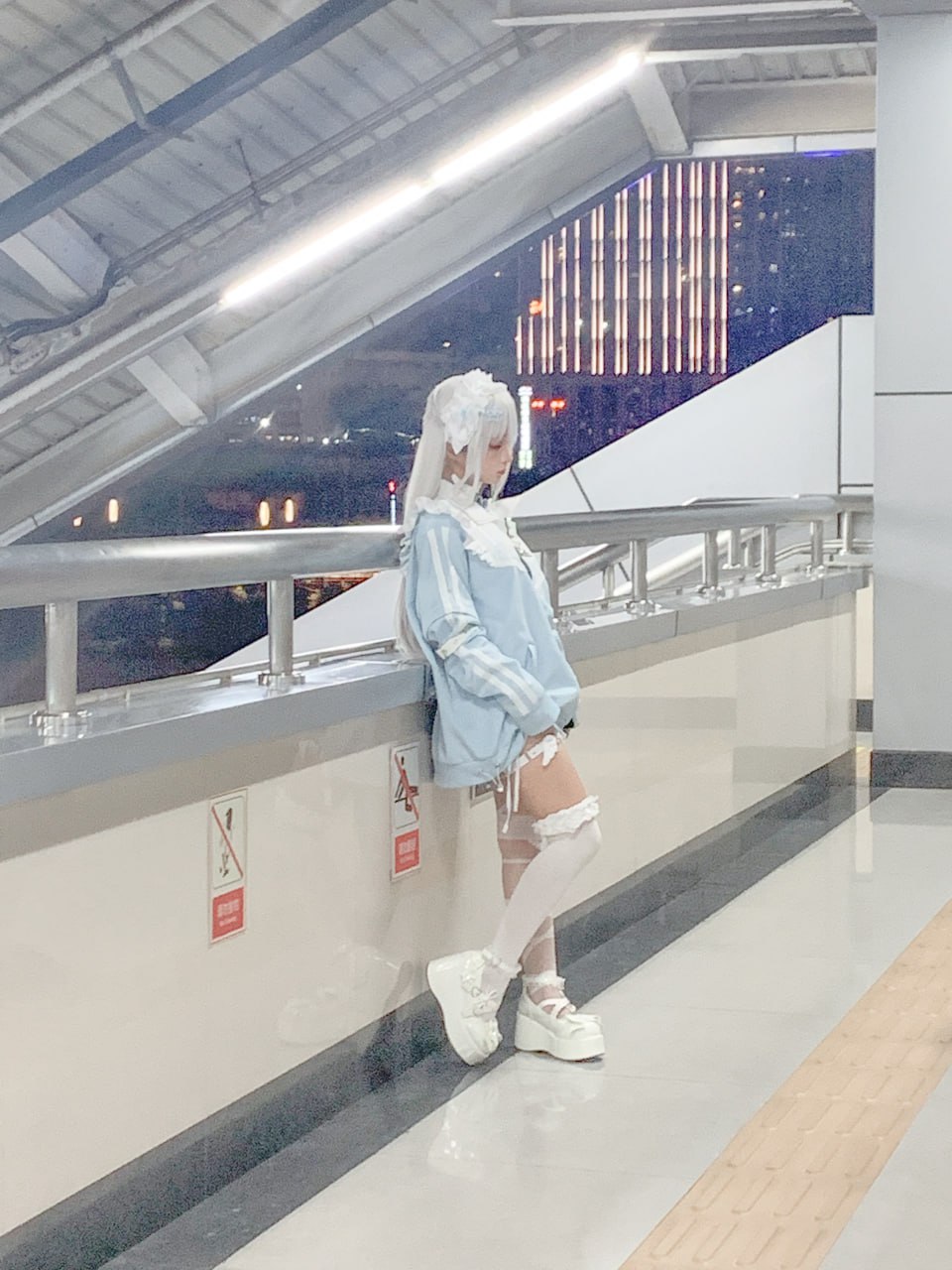 蠢沫沫《水色》244P1V Cosplay写真套图
