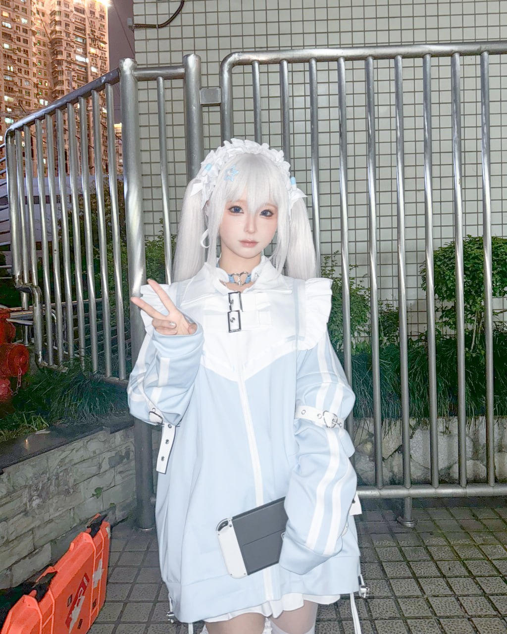 蠢沫沫《水色》244P1V Cosplay写真套图