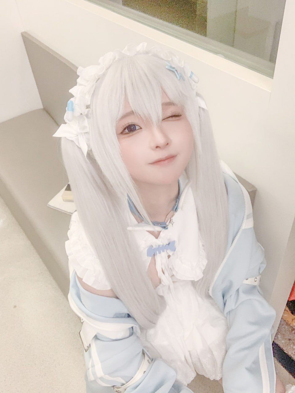 蠢沫沫《水色》244P1V Cosplay写真套图
