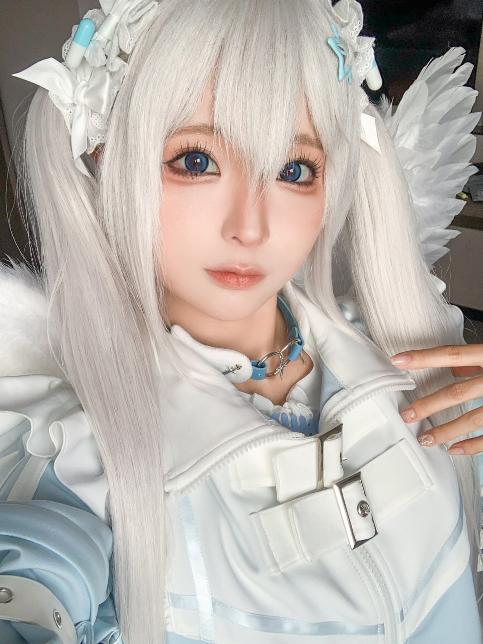蠢沫沫《水色》244P1V Cosplay写真套图