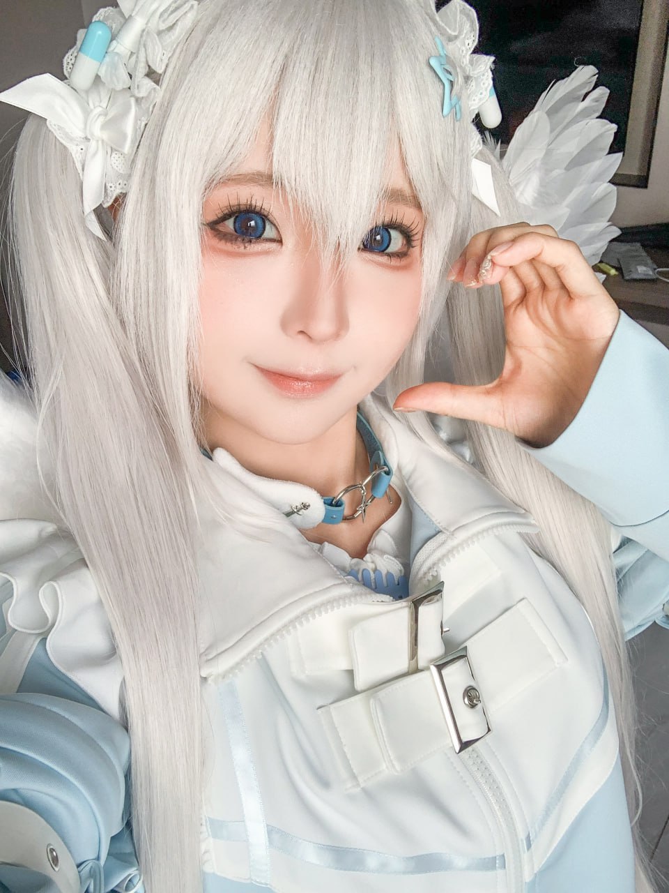 蠢沫沫《水色》244P1V Cosplay写真套图