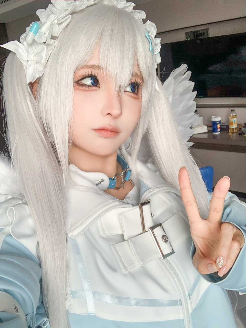 蠢沫沫《水色》244P1V Cosplay写真套图