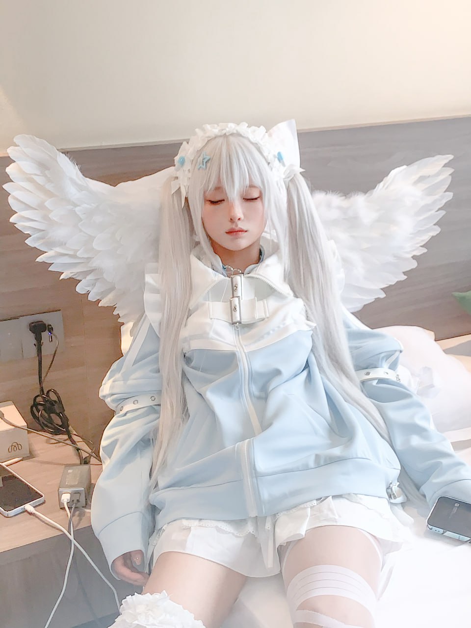 蠢沫沫《水色》244P1V Cosplay写真套图