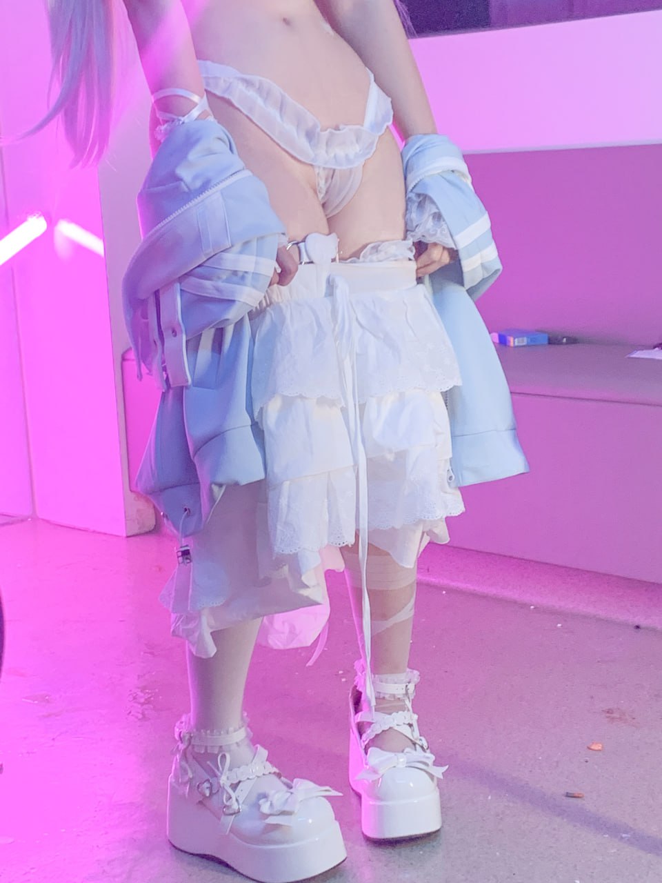 蠢沫沫《水色》244P1V Cosplay写真套图