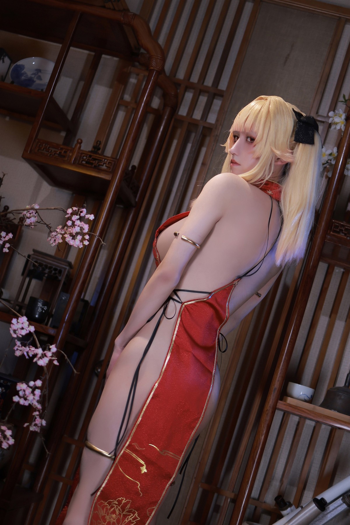 桜満三時 萌姫連合 旗袍