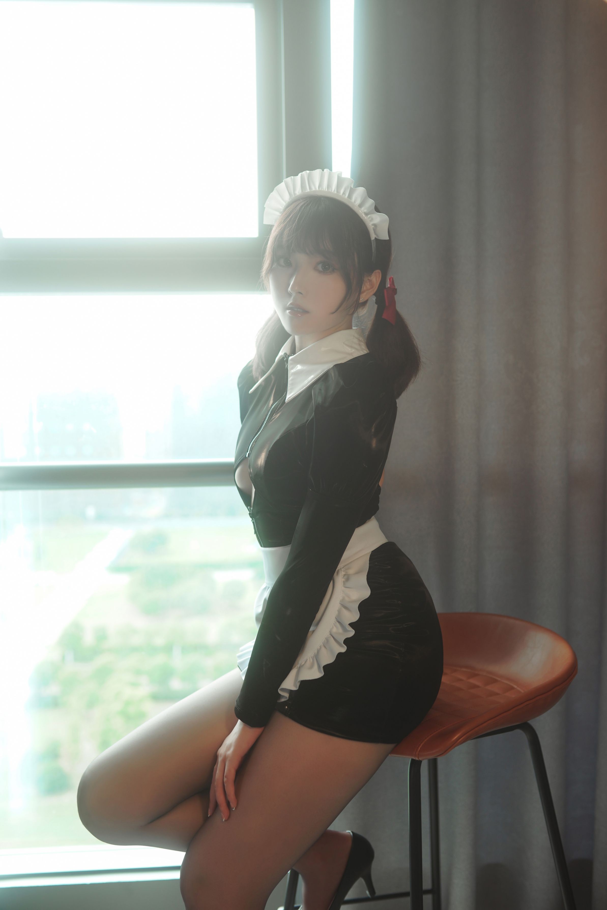 Natsuko夏夏子 - 漆黑女仆 50P
