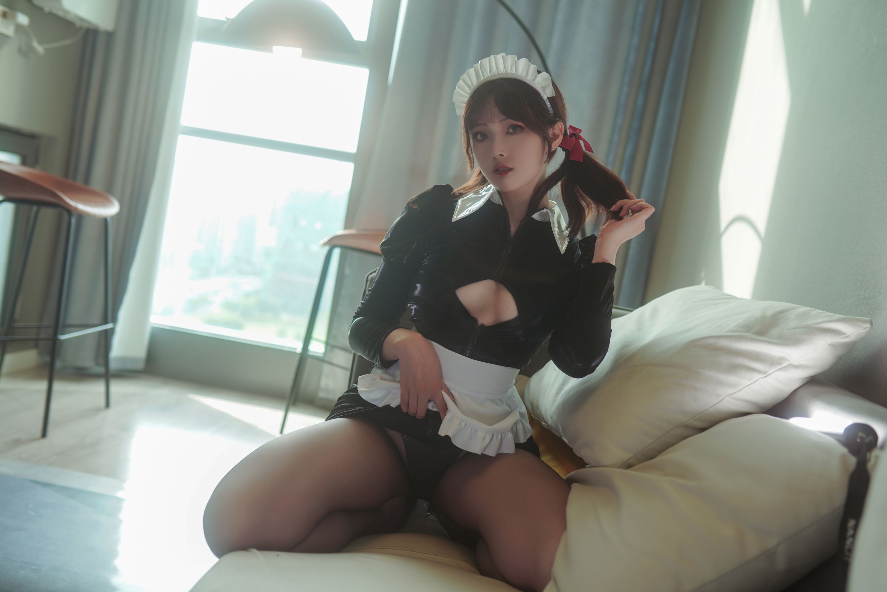 Natsuko夏夏子 - 漆黑女仆 50P
