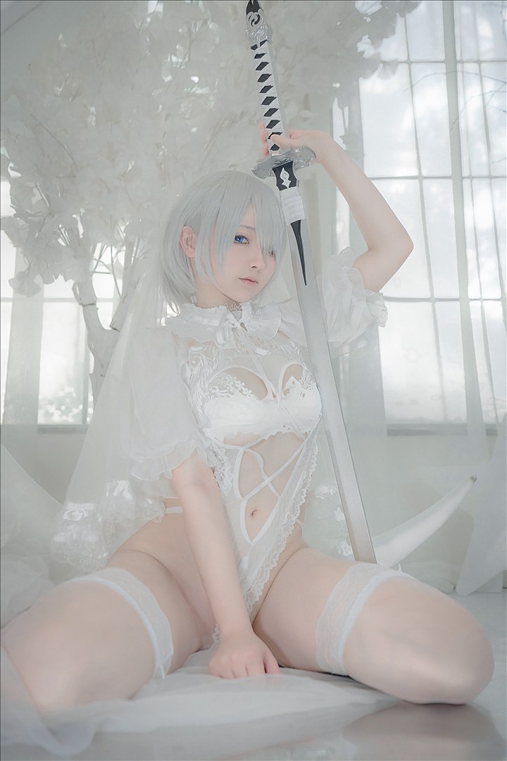 樱梨梨 - 2B白花嫁 24P