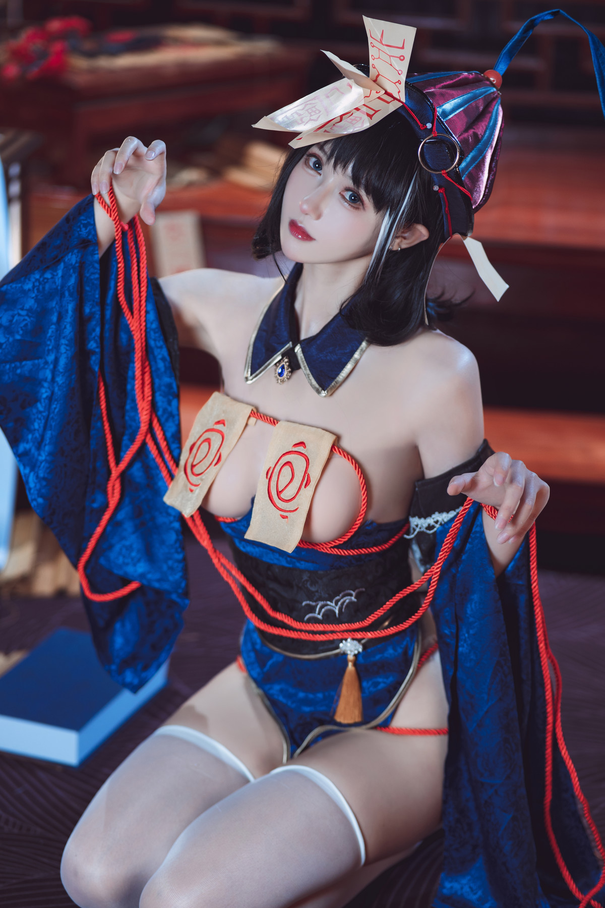 Cosplay 羽生三未 华甲欢庆僵尸三未全