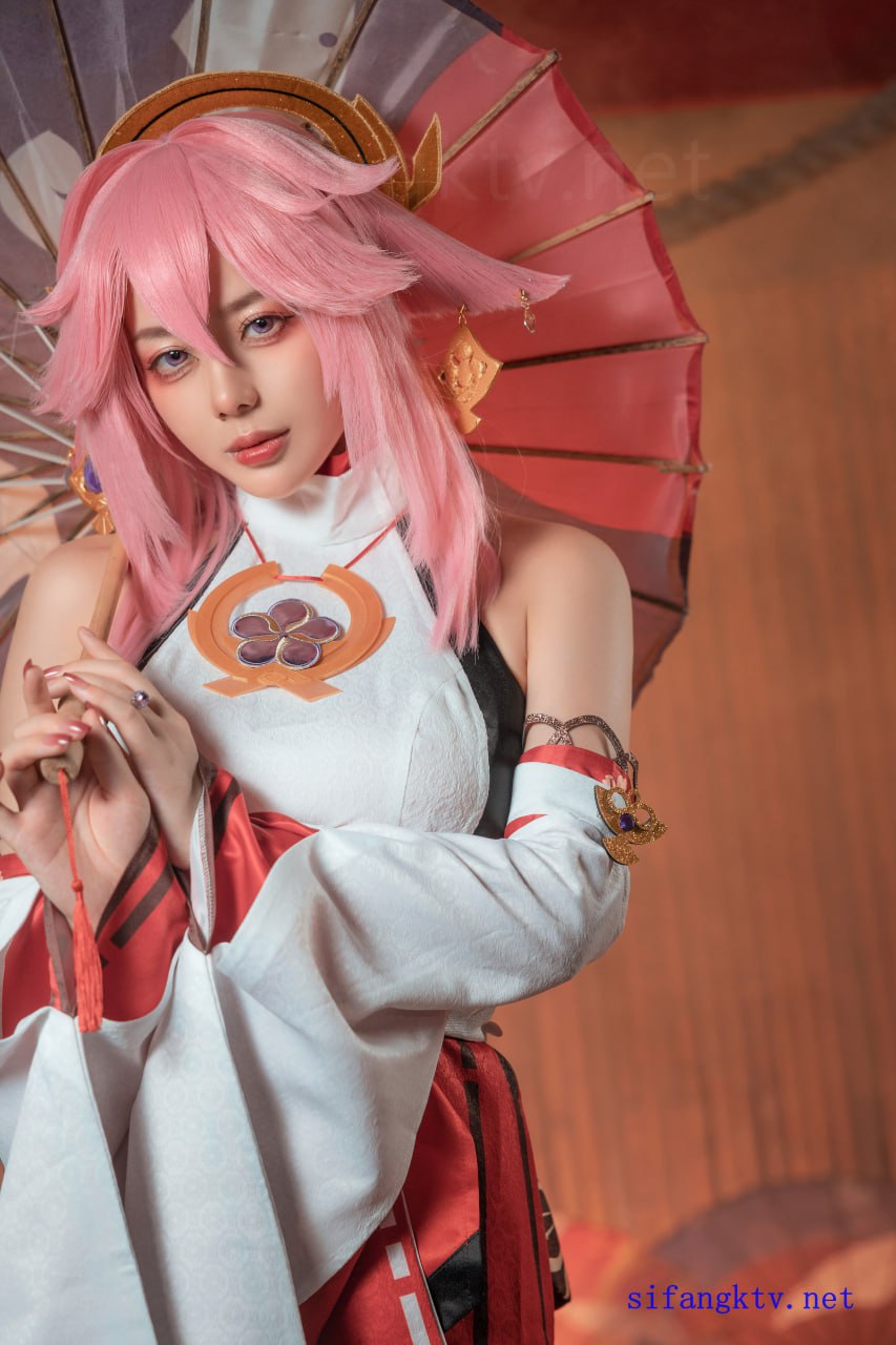 cosplay 九言 - 原神 八重神子