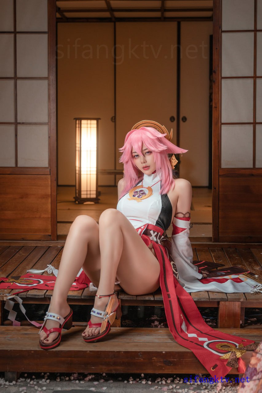 cosplay 九言 - 原神 八重神子
