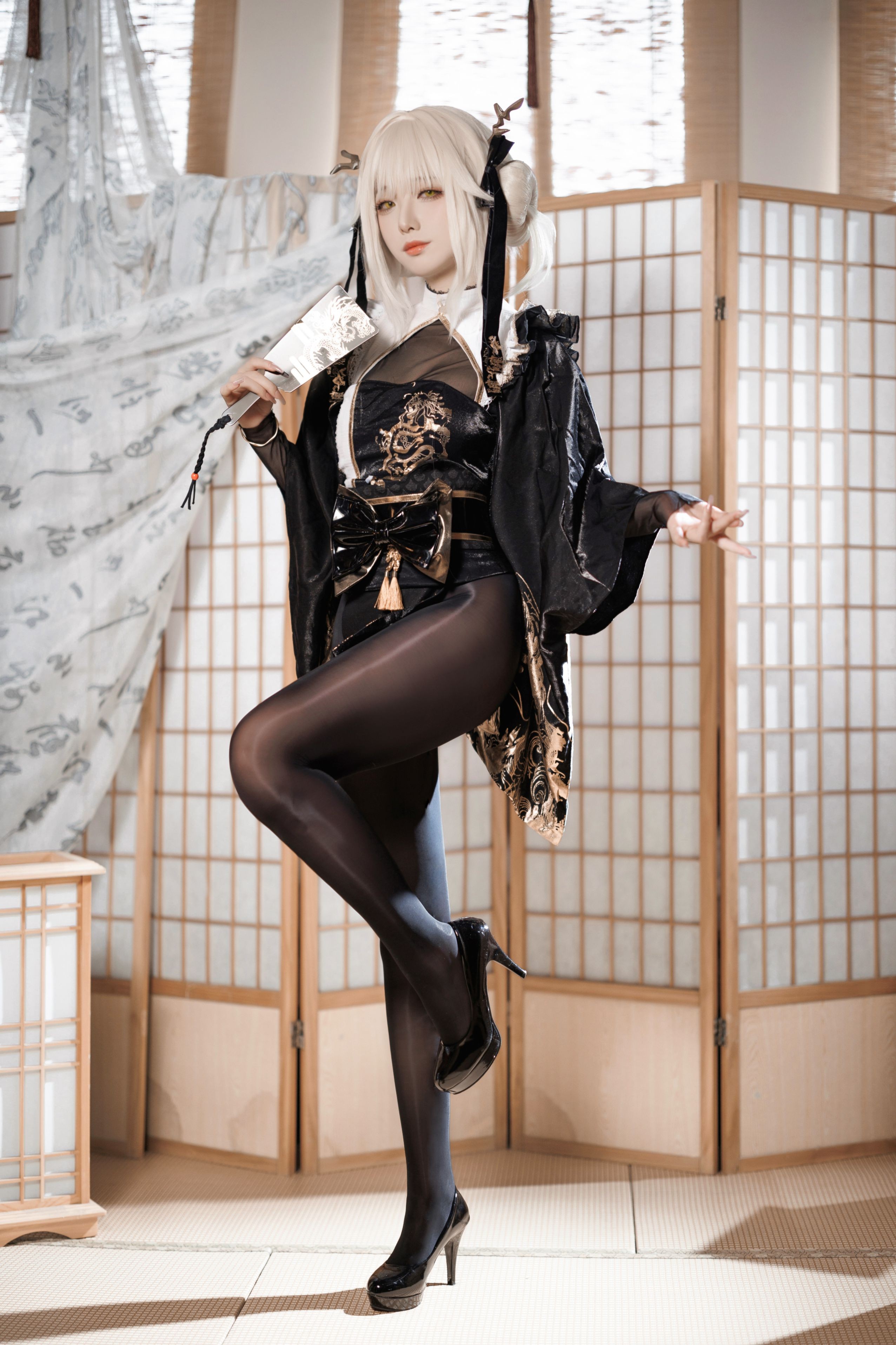 封疆疆v - NIKKE 白兔布兰儿 和服 40P
