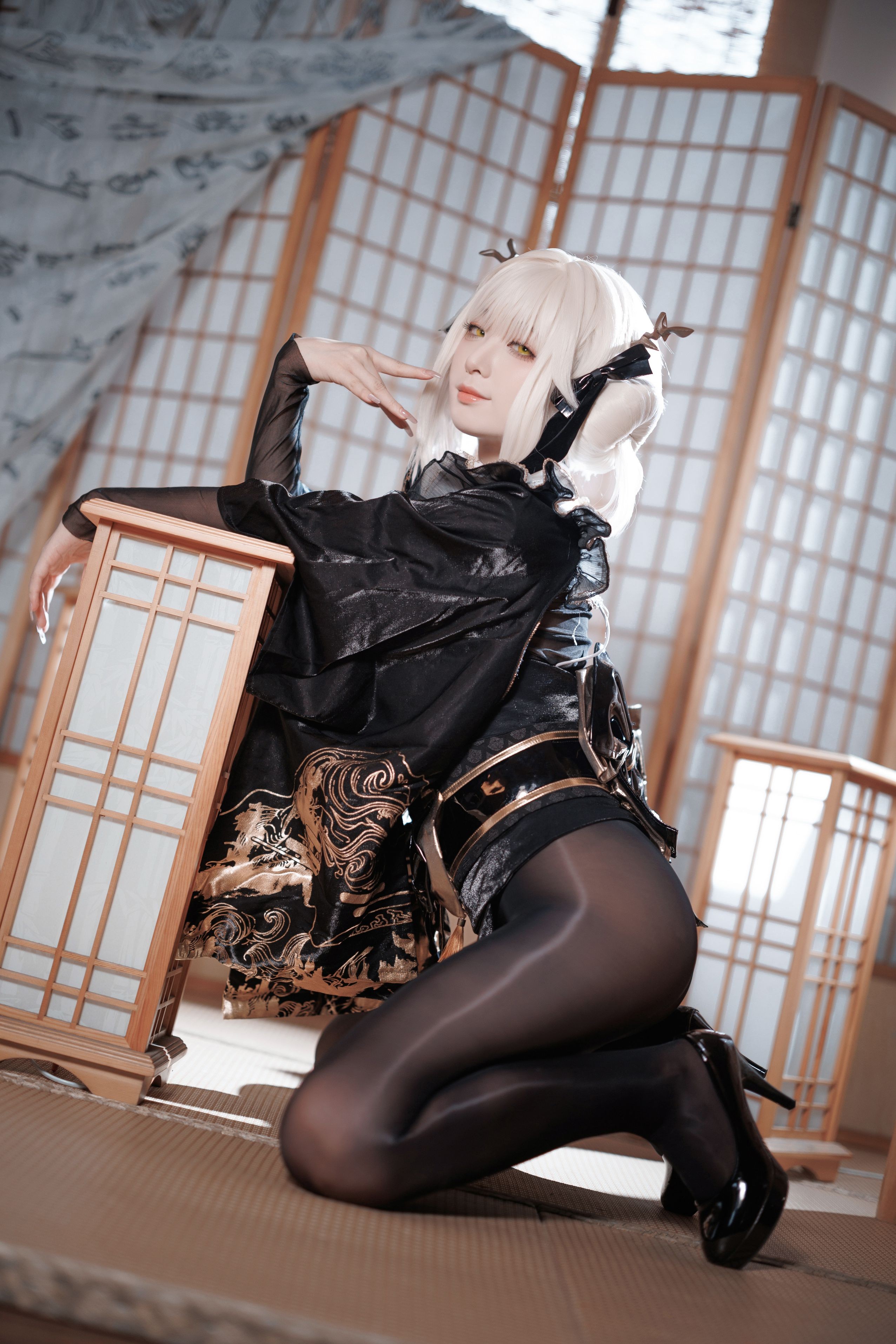 封疆疆v - NIKKE 白兔布兰儿 和服 40P