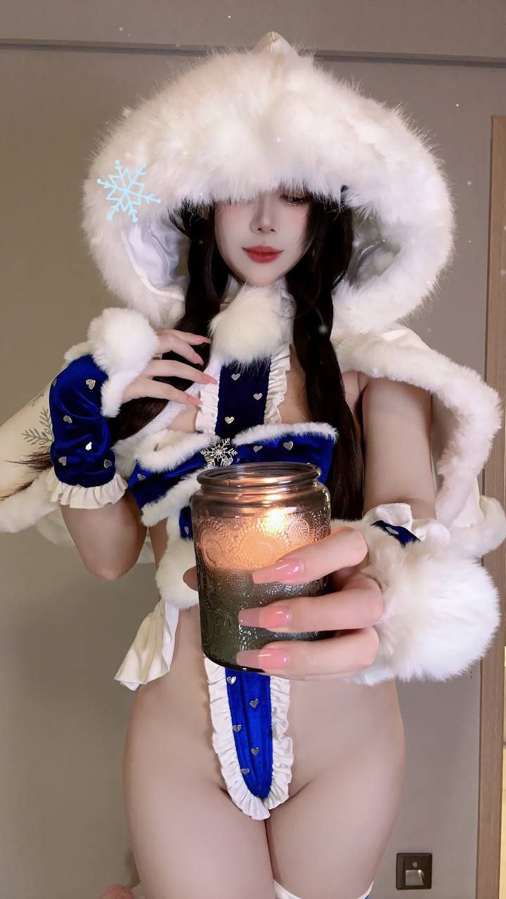 cosplay 九言 - 圣诞礼物自拍